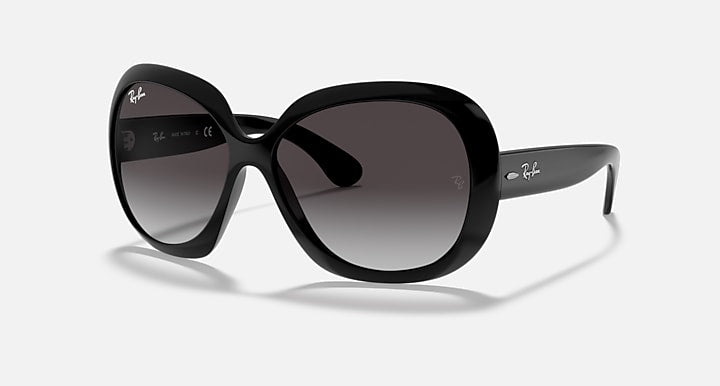 Ray-Ban JACKIE OHH II Black with Grey Gradient Gradient lenses - Quarter