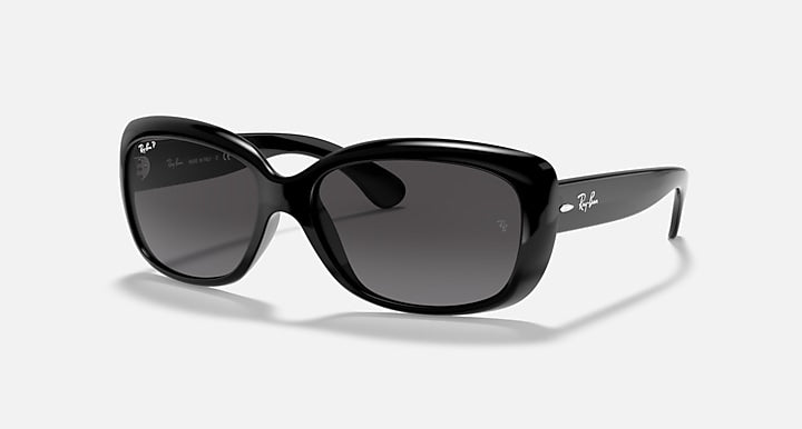 Ray-Ban JACKIE OHH Black with Grey Polarized Gradient lenses - Quarter