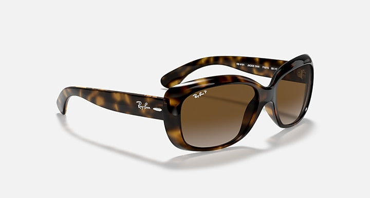 Ray-Ban JACKIE OHH Light Havana with Brown Polarized Gradient lenses - Alternative