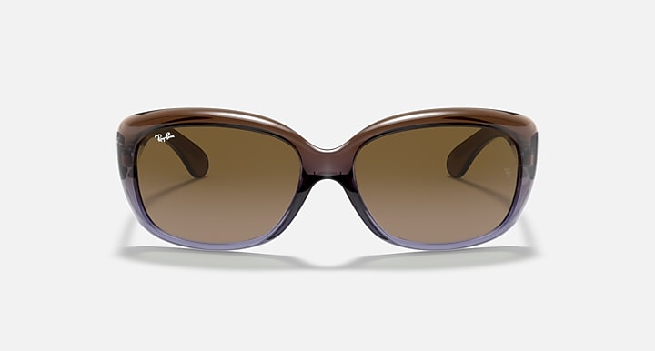 Ray-Ban JACKIE OHH Brown with Brown Gradient Gradient lenses - Front