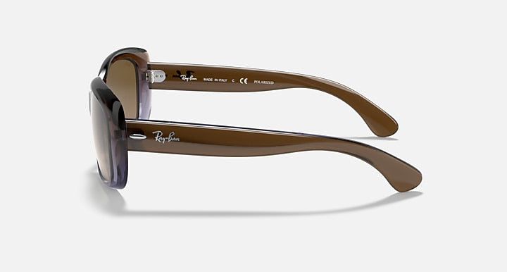 Ray-Ban JACKIE OHH Brown with Brown Gradient Gradient lenses - Lateral