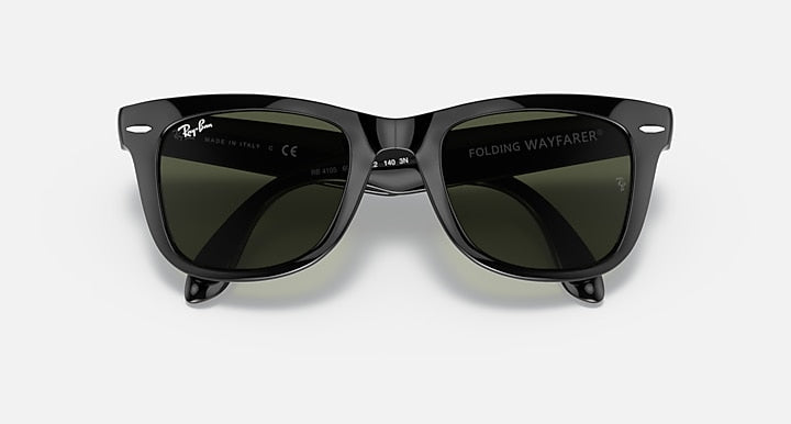 Ray-Ban WAYFARER FOLDING CLASSIC As shown with As shown lenses - Closed Front