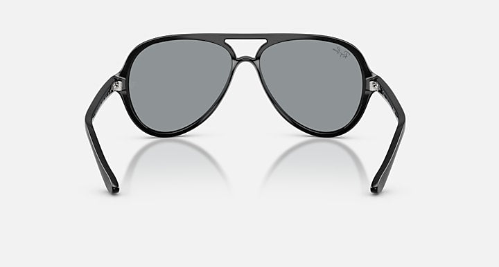 Ray-Ban CATS 5000 CLASSIC SUMMER CAPSULE Black with Grey Solid Color lenses - Back