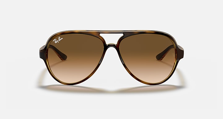 Ray-Ban CATS 5000 CLASSIC Light Havana with Light Brown Gradient Gradient lenses - Front