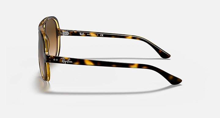 Ray-Ban CATS 5000 CLASSIC Light Havana with Light Brown Gradient Gradient lenses - Lateral
