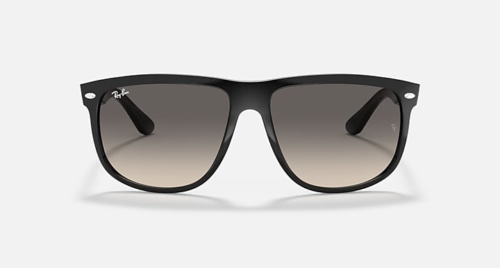 Ray-Ban BOYFRIEND Black with Solid Color Gradient lenses - Front