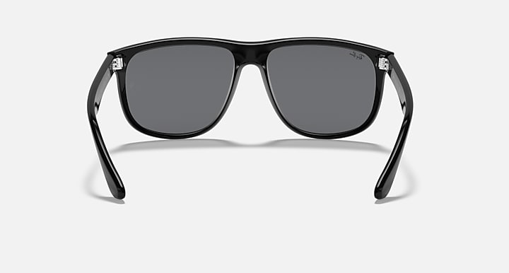 Ray-Ban BOYFRIEND Black with Grey Solid Color lenses - Back