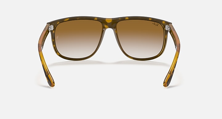 Ray-Ban BOYFRIEND Light Havana with Light Brown Gradient Gradient lenses - Back