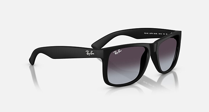 Ray-Ban JUSTIN CLASSIC Rubber Black; Black with Dark Grey Gradient lenses - Alternative