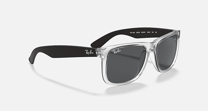 Ray-Ban JUSTIN COLOR MIX Transparent with Grey Solid Color lenses - Alternative
