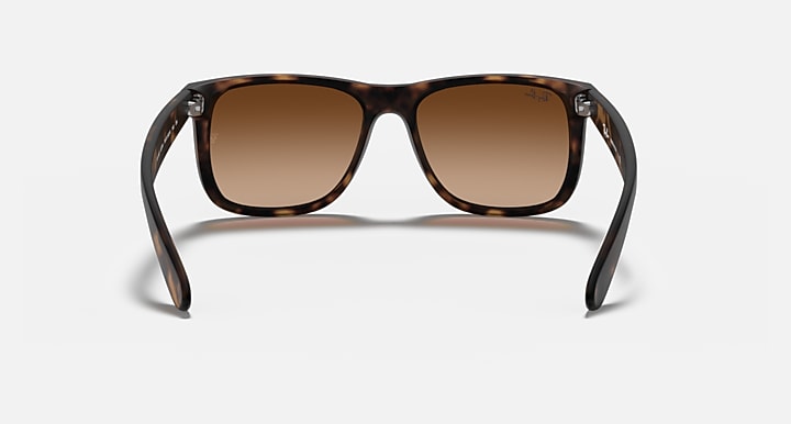 Ray-Ban JUSTIN CLASSIC Havana with Dark Brown Gradient lenses - Back