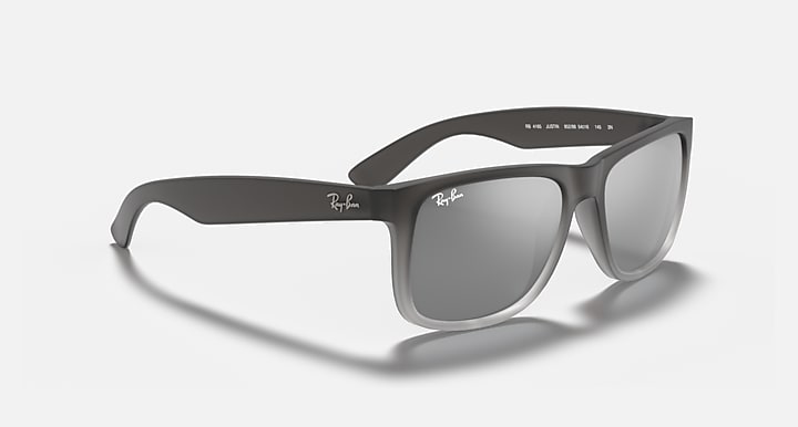 Ray-Ban JUSTIN CLASSIC Grey with Grey Gradient Gradient - Mirror lenses - Alternative