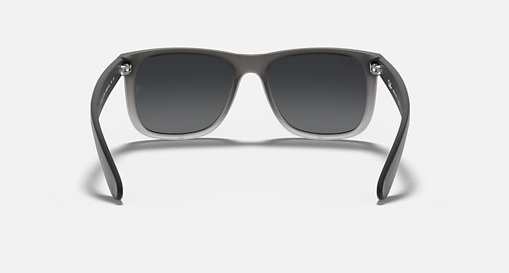 Ray-Ban JUSTIN CLASSIC Grey with Grey Gradient Gradient - Mirror lenses - Back