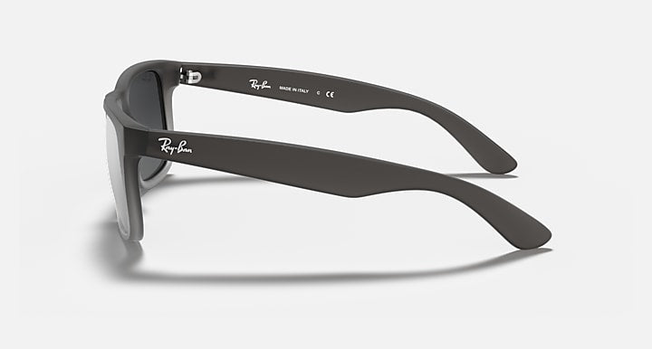 Ray-Ban JUSTIN CLASSIC Grey with Grey Gradient Gradient - Mirror lenses - Lateral