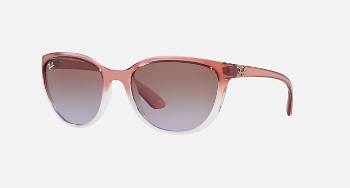 Ray-Ban RB4167 Light Brown with Brown/Violet Gradient lenses - 30