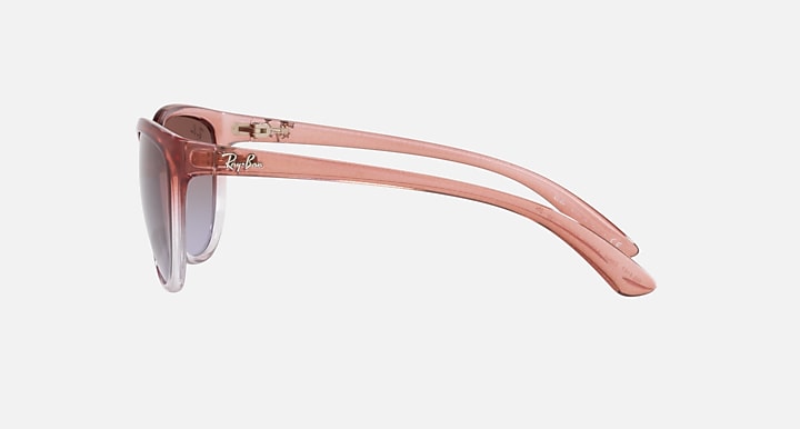 Ray-Ban RB4167 Light Brown with Brown/Violet Gradient lenses - Lateral