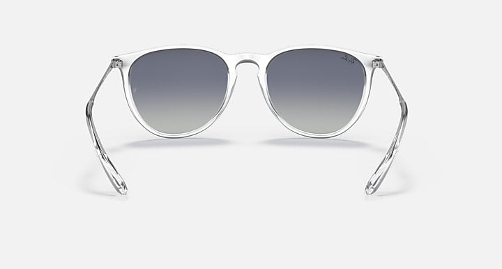 Ray-Ban ERIKA CLASSIC EXCLUSIVE Transparent; Silver with Blue Gradient Gradient lenses - Back