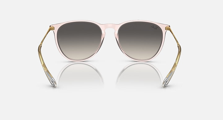 Ray-Ban ERIKA CLASSIC Transparent Pink; Gold with Grey Gradient lenses - Back