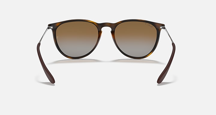Ray-Ban ERIKA CLASSIC Light Havana with Solid Color Gradient lenses - Back