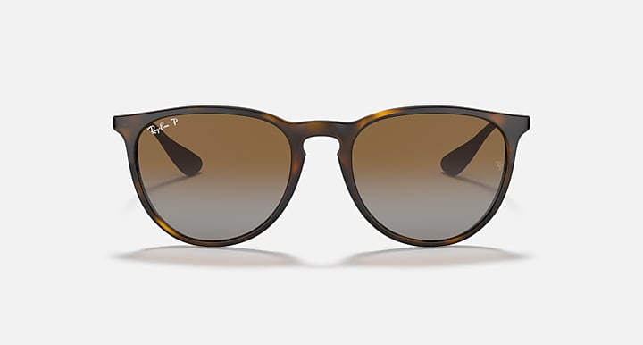 Ray-Ban ERIKA CLASSIC Light Havana with Solid Color Gradient lenses - Front