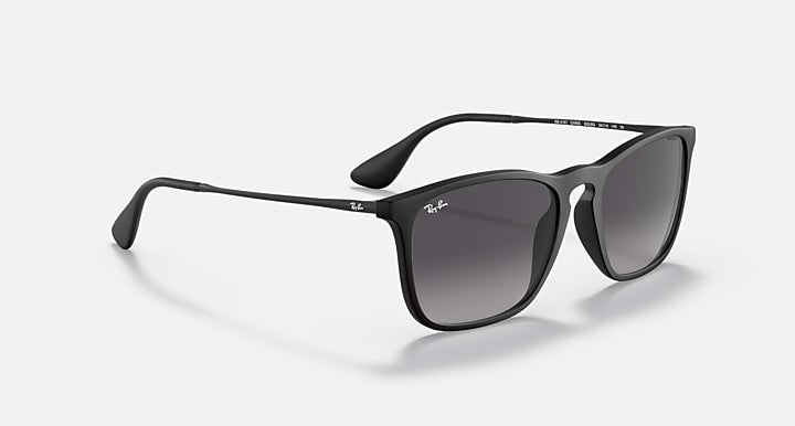 Ray-Ban CHRIS Rubber Black; Black with Grey Gradient Gradient lenses - Alternative