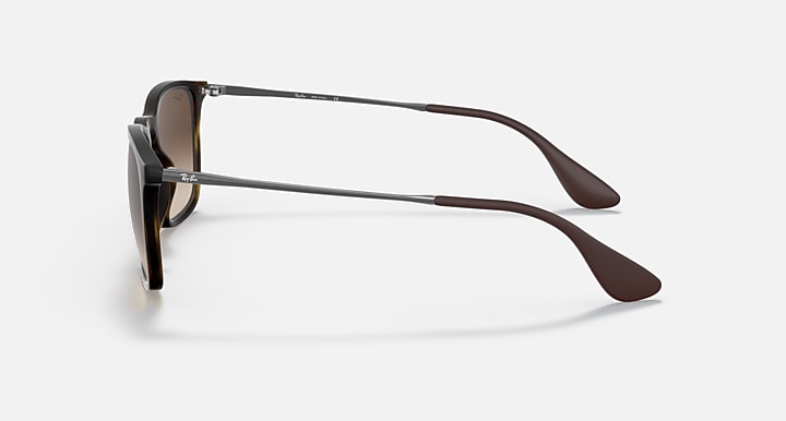 Ray-Ban CHRIS Havana with Brown Gradient Gradient lenses - Lateral