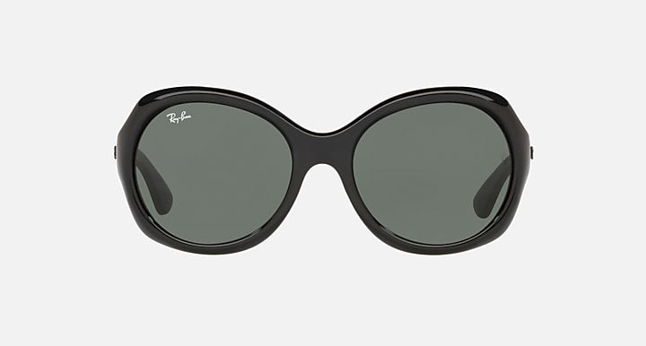 Ray-Ban RB4191 Black with G-15 Green Solid Color lenses - Front