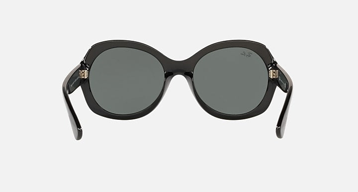 Ray-Ban RB4191 Black with G-15 Green Solid Color lenses - 180