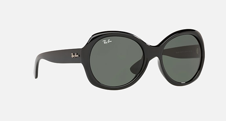 Ray-Ban RB4191 Black with G-15 Green Solid Color lenses - 330