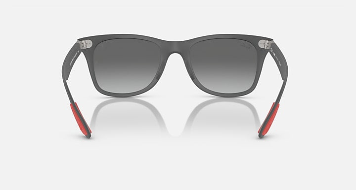 Ray-Ban SCUDERIA FERRARI MONACO LTD Grey with Grey Gradient lenses - Back