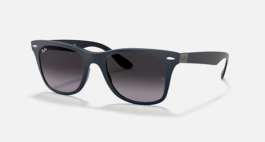 Ray-Ban WAYFARER LITEFORCE Blue with Grey Gradient Gradient lenses - Quarter