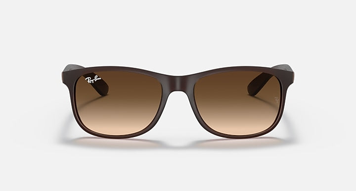 Ray-Ban ANDY Brown with Brown Gradient Gradient lenses - Front