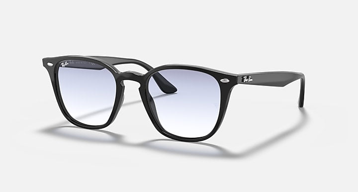 Ray-Ban RB4258 Black with Light Blue Gradient Gradient lenses - Quarter