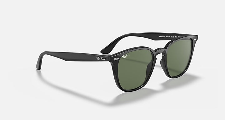 Ray-Ban RB4258 Black with Green Classic Solid Color lenses - Alternative