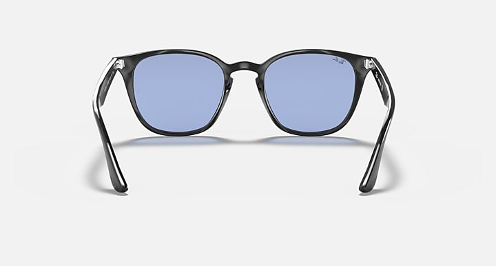 Ray-Ban RB4258 Black with Blue Classic Solid Color lenses - Back