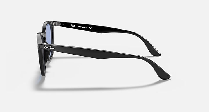 Ray-Ban RB4258 Black with Blue Classic Solid Color lenses - Lateral