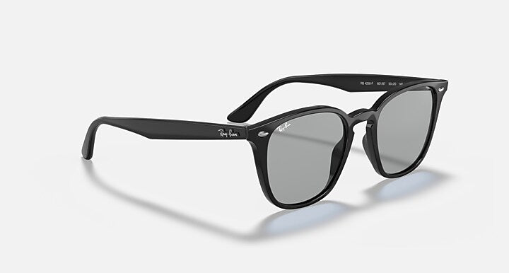 Ray-Ban RB4258 Black; Shiny Black with Dark Grey Classic Solid Color lenses - Alternative