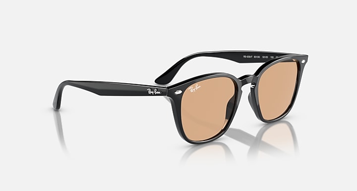 Ray-Ban RB4258 Black with Brown Solid Color lenses - Alternative