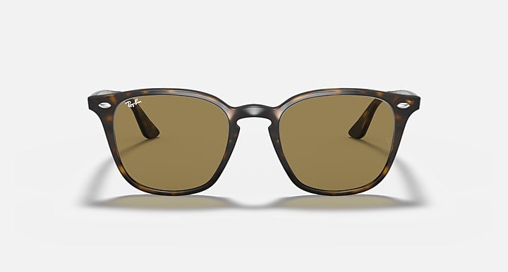 Ray-Ban RB4258 Light Havana; Tortoise with B-15 Brown Solid Color lenses - Front