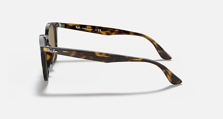 Ray-Ban RB4258 Light Havana; Tortoise with B-15 Brown Solid Color lenses - Lateral
