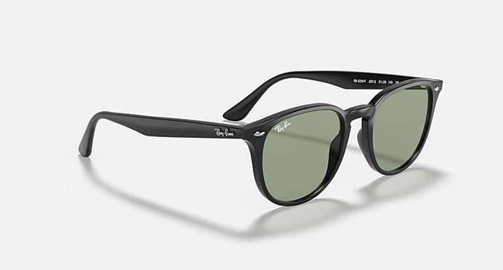Ray-Ban RB4259 Black; Shiny Black with Light Green Classic Solid Color lenses - Alternative