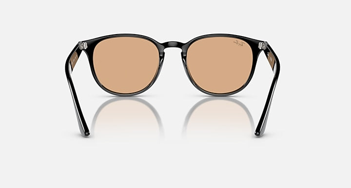 Ray-Ban RB4259 Black with Brown Solid Color lenses - Back
