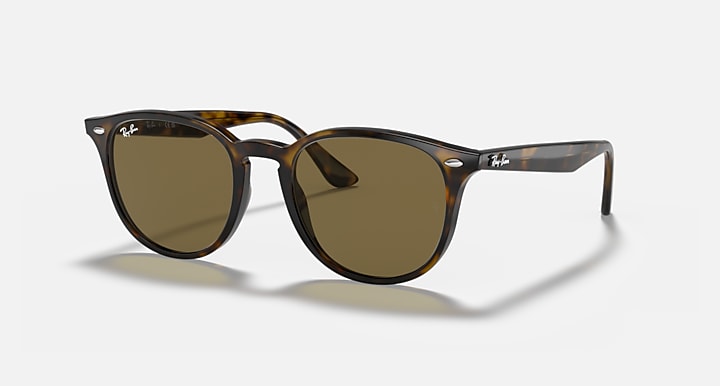Ray-Ban RB4259 Light Havana with B-15 Brown Solid Color lenses - Quarter