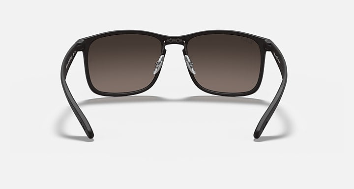 Ray-Ban RB4264 POLARIZED+ LENSES Black with Silver Polarized+ Polarized+ lenses - Back