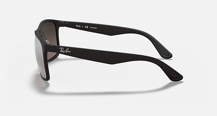 Ray-Ban RB4264 POLARIZED+ LENSES Black with Silver Polarized+ Polarized+ lenses - Lateral