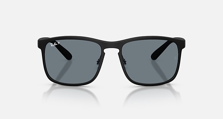 Ray-Ban RB4264 POLARIZED+ LENSES Matte Black with Blue Polarized+ Polarized+ lenses - Front