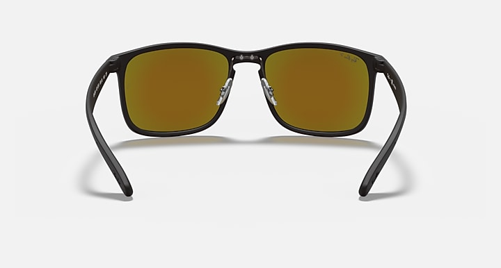 Ray-Ban RB4264 POLARIZED+ LENSES Black with Blue Polarized+ Polarized+ lenses - Back