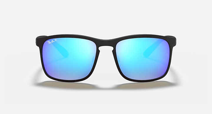 Ray-Ban RB4264 POLARIZED+ LENSES Black with Blue Polarized+ Polarized+ lenses - Front