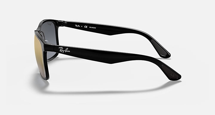 Ray-Ban RB4264 POLARIZED+ LENSES Black with Blue & Gold Polarized+ Polarized+ lenses - Lateral