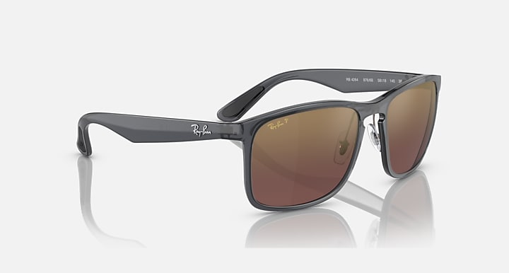 Ray-Ban RB4264 POLARIZED+ LENSES Grey with Violet Polarized+ Polarized+ lenses - Alternative